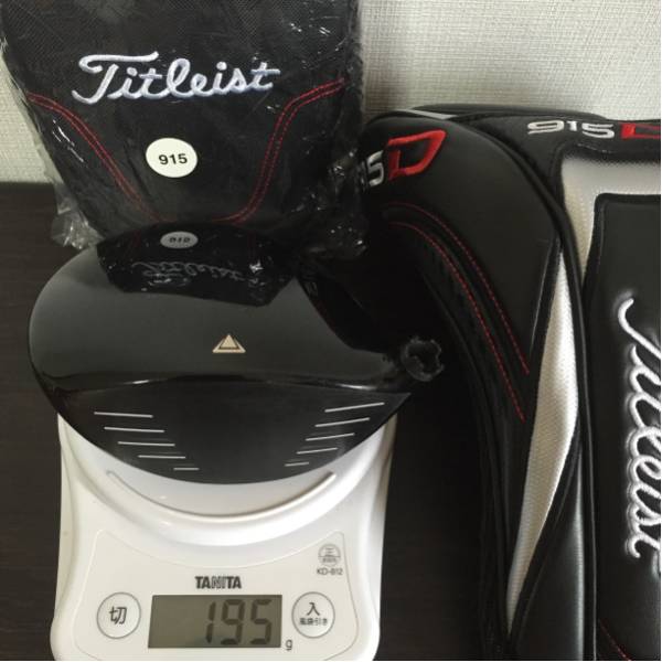 JP純正 タイトリスト 915D3 8.5° ヘッド単体 HC/レンチ付 タイトリスト