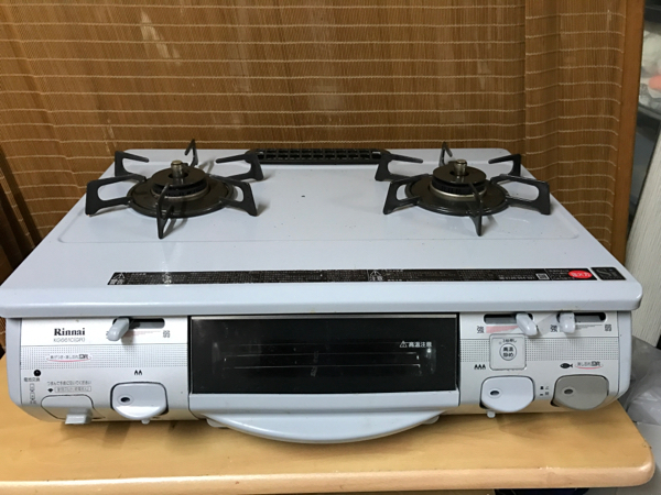 Rinnai リンナイLP用ガスコンロ RTS-660GCTS-R 2012年製 リンナイ ガス 