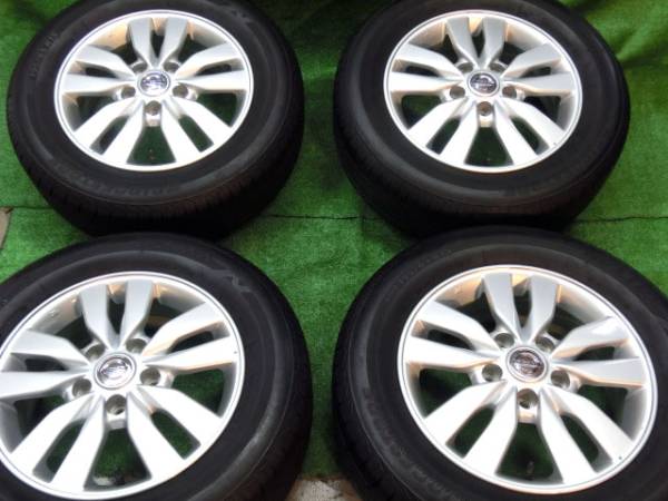 アルミホイール(タイヤ付き)4本セットセレナ純正 日産 ニッサン 