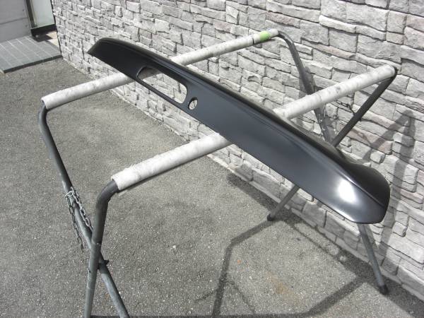 エムテクノ MTS ハイエース リアスポイラー FRP マットブラック