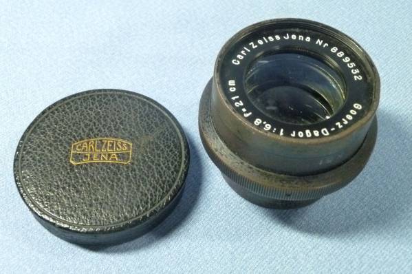 大判　　Carl Zeiss Jena 　★　　 Goerz - Dagor 　　21cm/F6.8