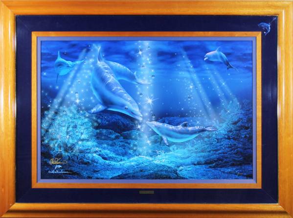 ◆◆ラッセン◆セレブレーションドルフィンズ◆大判◆イルカ◆◆