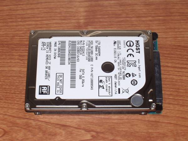 ★ 1.0TB ★ HGST Japan 【 HTS541010A9E680 】 良品 ★86J