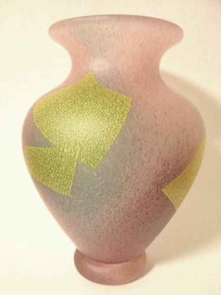 ≪≫ 岩田久利 金彩壷 美しく、堂々たる作品 本物保証 岩田 久利 作 手