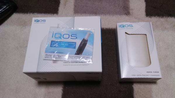 アイコス 本体 ホワイト 未使用 未登録 iQOS ケース付き 新品