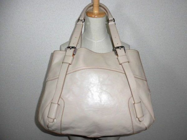 ①　肩掛け可　SAZABY サザビー　レザーバッグ　bag 　