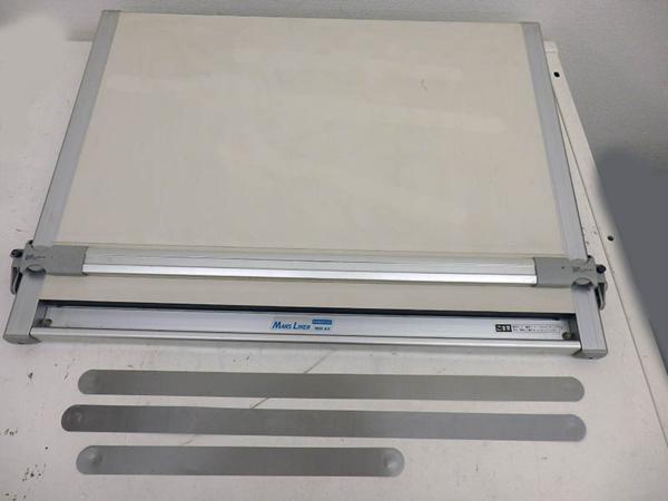 美品】STAEDTLER A2型 平行定規付製図板 美品】ステッドラー 平行定規 A2