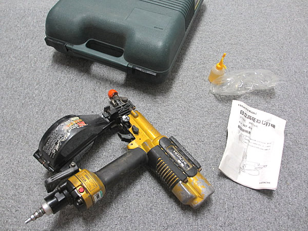 ★日立 高圧ねじ打機 初期不良対応　WF4H