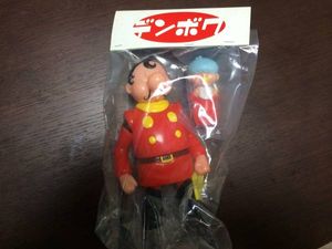 デンボク サイボーグ009 005 鋼鉄人間 希少　再出品なし ソフビ