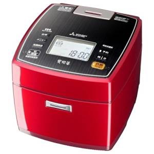 IHジャー炊飯器 5.5合炊き 三菱電機 | 備長炭炭炊釜 ルビー