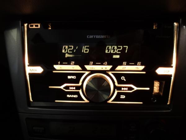 ★CARROZZERIA USB対応CDプレーヤー★FH-3100 作動確認OK☆AUD