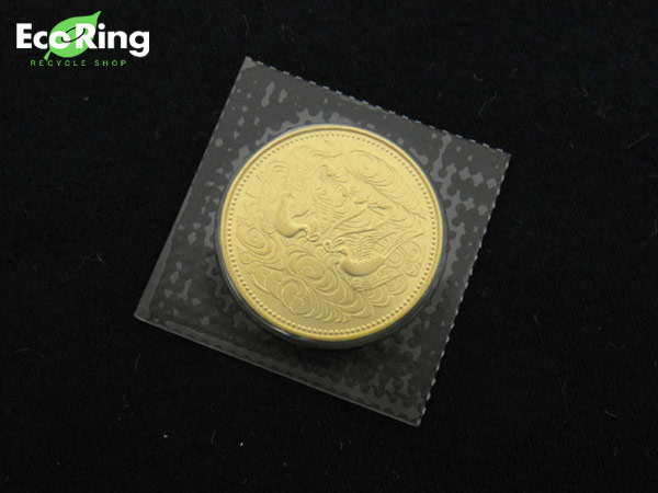 1円 未使用 昭和61年 天皇陛下 御在位60年記念 10万円 金貨HG277