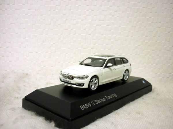 BMW 3シリーズ ツーリング F31 1/43 ミニカー 特注 白 320i BMW 3