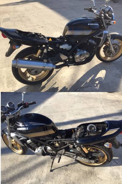 バリオス A B 共通！ タイガーラインステッカー 2色フルセット