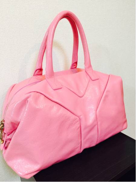 YSL Yves イージー ボストン ヴィンテージ レア☆イヴサンローラン