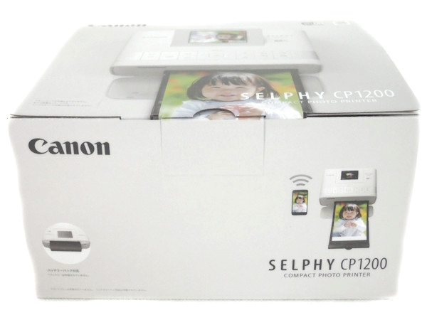 未使用 Canon SELPHY CP1200 フォトプリンターY2085633 CP1200-PK