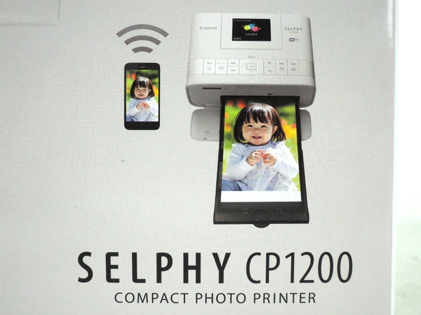 未使用 Canon SELPHY CP1200 フォトプリンターY2085633 CP1200-PK