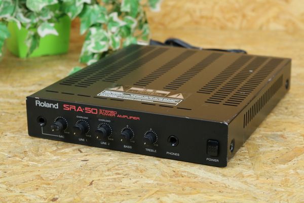 楽器・機材 Roland SRA-50 パワーアンプ