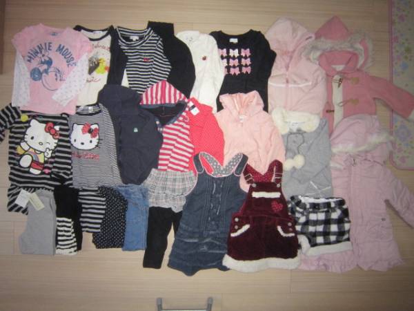 女の子100サイズ25点セット!anyfamエニィファム17点H&M・gap