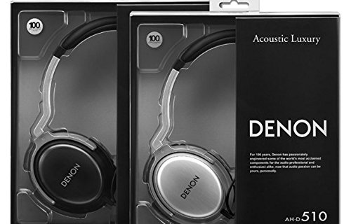 DENON★密閉型ステレオヘッドホン AH-D510 シルバー★デノン