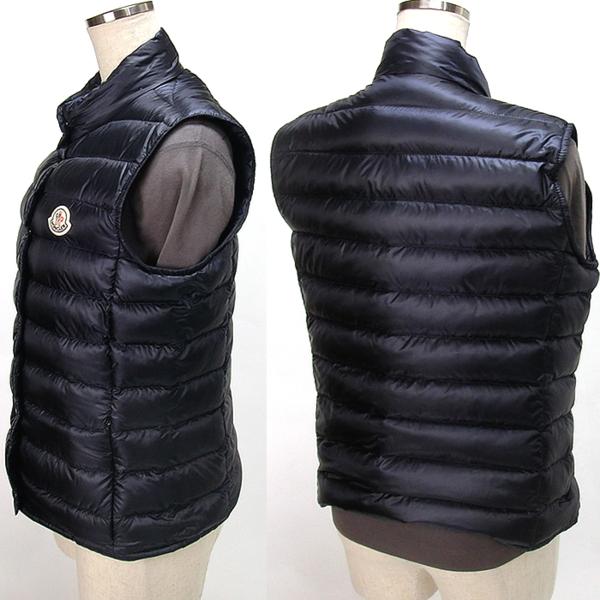 美品 MONCLER LIANE レディース ダウンベスト サイズ0 パープル 紫