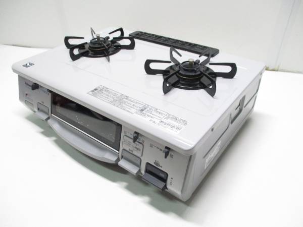 パロマ LPガスコンロ IC-N800V-1R 13年製 フラットトップ ☆