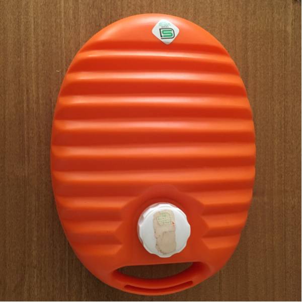【中古】湯たんぽ 袋付き_1