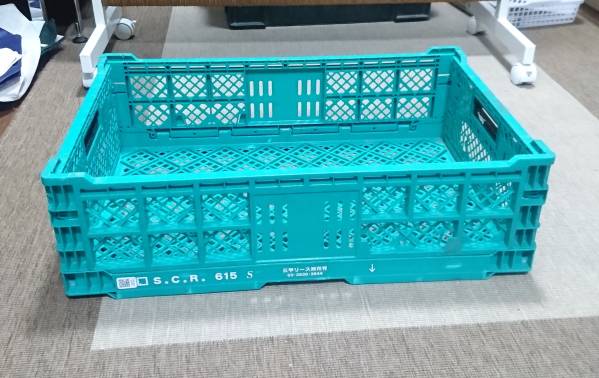 折り畳み　コンテナ　１０個セット　黄緑　ヤクオフ出品者必見