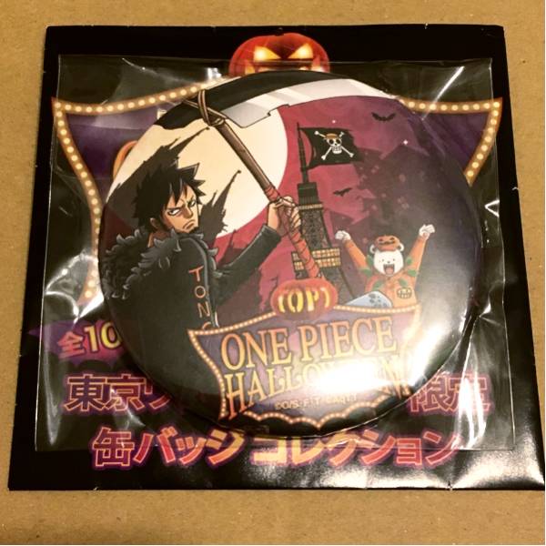 ONE PIECE 東京ワンピースタワー ハロウィン缶バッジ ロー 東京ワンピースタワー ハロウィン 缶バッジ ロー バッジ・ピンズ