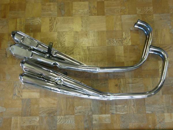 ゼファー1100用 メッキ4本マフラー 美品 【公式通販】