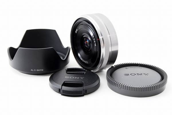 ◇綺麗 SONY ソニー E 16mm F2.8 フード付 パンケーキ◇ SONY E 16mm