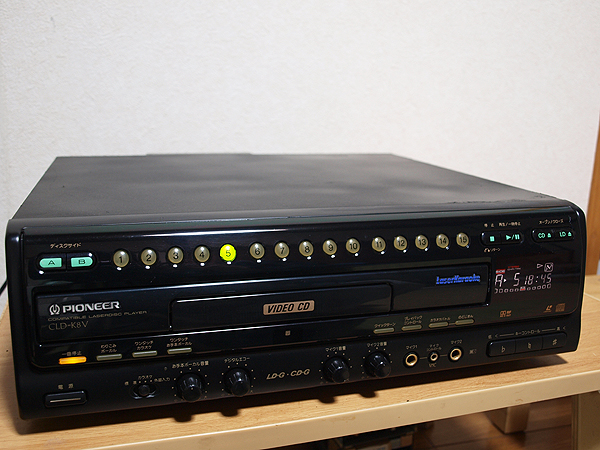 Pioneer CLD-K8V カラオケ LDプレーヤー 動作良好 映像機器 【公式通販】