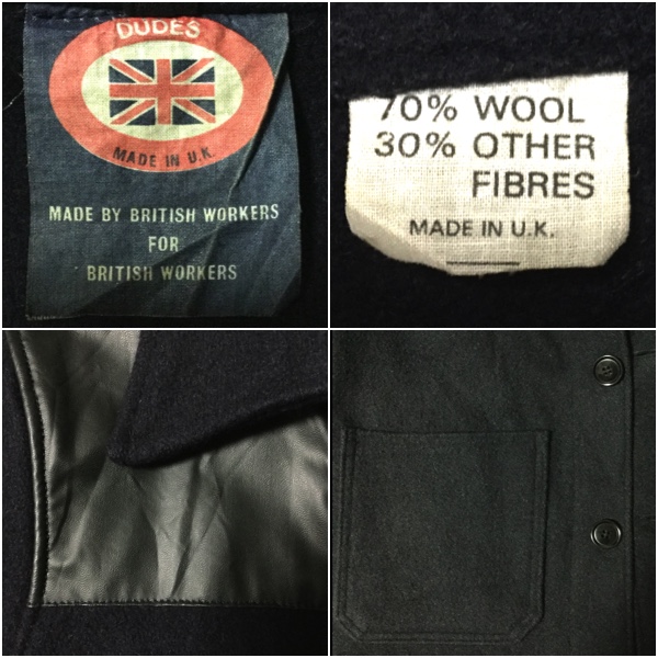 ドンキージャケット（コート）イギリス製ヴィンテージ ※小さめ