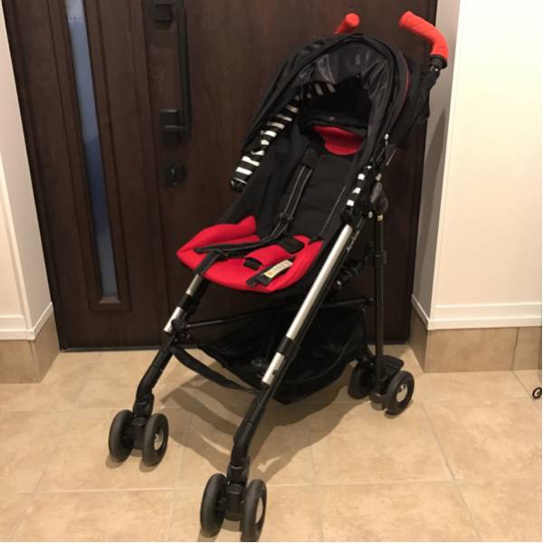 美品 アップリカ スティック プラス インディヴィレッド