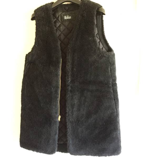 THE RERACS リラクス UA別注 ボアロングベスト ライナー 黒 リラクス 