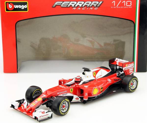 Ferrari SF16-H フェラーリ 1⁄18 BBR Kimi 1:18 Raikkonen GP 0 F1 #7