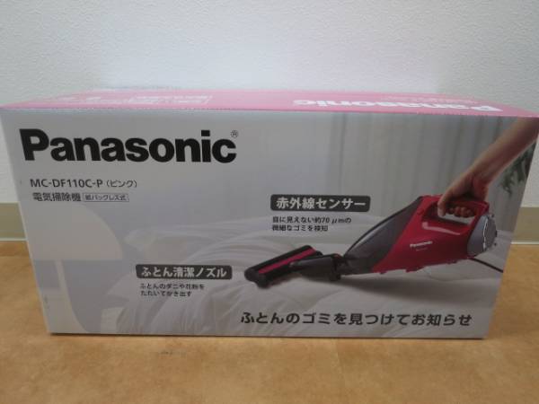 ふとん掃除 panasonic 掃除機ピンク 未使用 Panasonic パナソニック