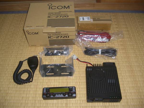 アイコムIC2720 アマチュア無線機　受信機 ICOM アイコム IC-2720 IC2720 ICOM IC-2720 アマチュア無線受信機