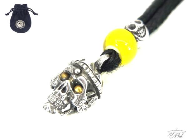 クーティー×マジカルデザインチベタンモンクスカルネックレス