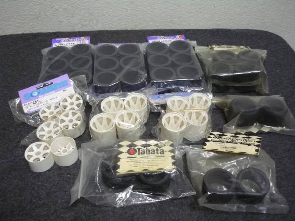 1/12 　タイヤ　いろいろ　ボンバー　 ZAC tabata　ホイル付き