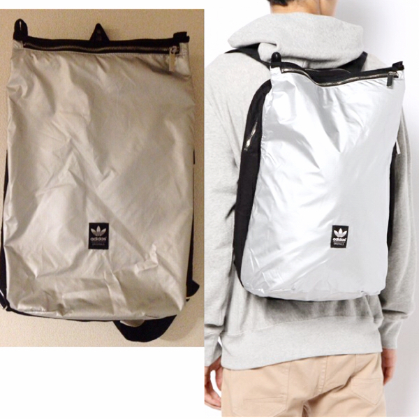 完売!激レア!美品!adidas リュック ロゴ palace yeezy Y-3 銀