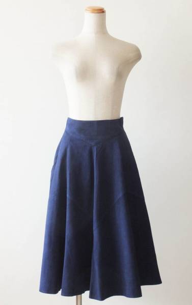 ■jeaullaude■フランスメイドのリアルレザーフレアーボトム