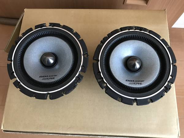 中古 ALPINE アルパイン [DLC-166A] 16㎝ スピーカー