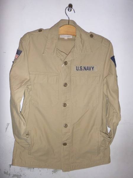 AVIREXミリタリーシャツジャケット　新品本物　国内正規Ｌ