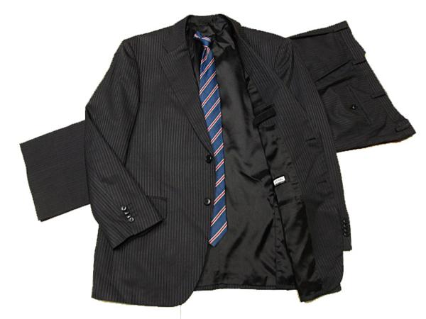 美品！スーツ■GEAR (グレーシャドー)◆BE6◇w96(4)◇s41