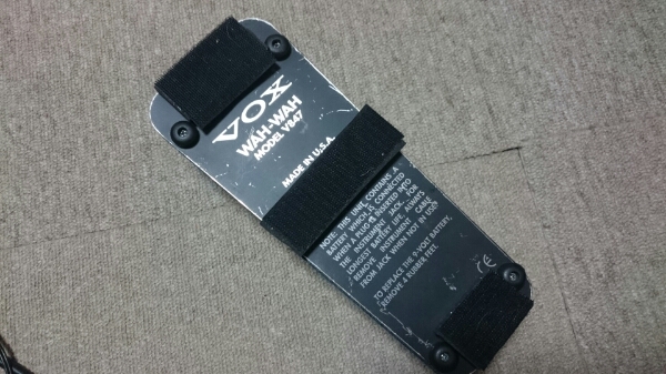 V847 VOX - トゥルーバイパス LED MOD ワウペダル | DC電源 WAH Wah