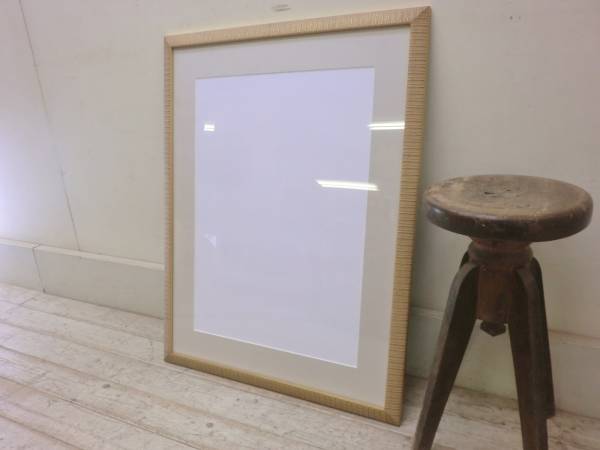 古い木製フレームQ216　　　　　　　　　　　アンティーク額縁