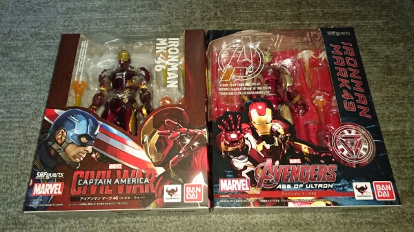 S.H.フィギュアーツ アベンジャーズ アイアンマン マーク43 46 S