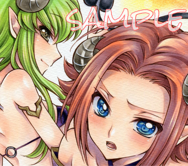 同人手描きイラスト コードギアス C C カレン ハロウィン 手描きイラスト 売買されたオークション情報 Yahooの商品情報をアーカイブ公開 オークファン Aucfan Com