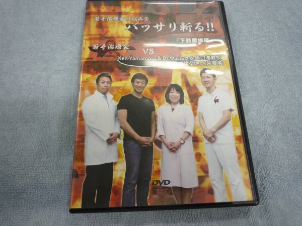 ＤＶＤ　Ken Yamamoto 　バッサリ斬る　整体カイロ　送料無料